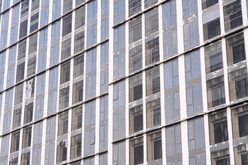 Obraz premium City condominium building window new condo building