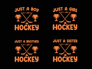 Hockey lover mom dad brother sister grandpa grandma t shirt design
