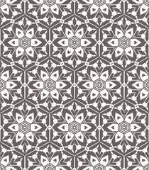 Geometric pattern. Seamless vector background. Ethnic graphic design.