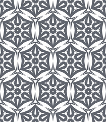Fototapeta premium Geometric pattern. Seamless vector background. Ethnic graphic design.