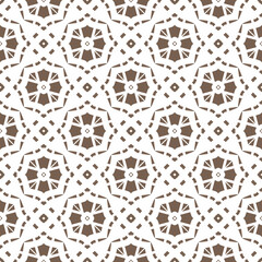 Geometric pattern. Seamless vector background. Ethnic graphic design.