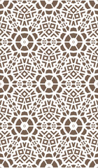 Obraz premium Geometric pattern. Seamless vector background. Ethnic graphic design.