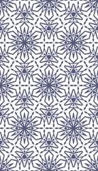 Fototapeta premium Geometric pattern. Seamless vector background. Ethnic graphic design.