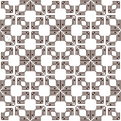 Geometric pattern. Seamless vector background. Ethnic graphic design.