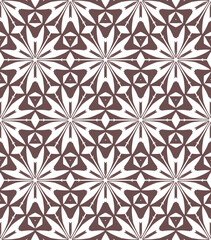 Geometric pattern. Seamless vector background. Ethnic graphic design.