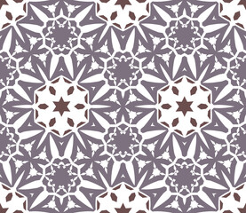Geometric pattern. Seamless vector background. Ethnic graphic design.