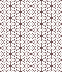 Geometric pattern. Seamless vector background. Ethnic graphic design.