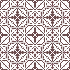 Obraz premium Geometric pattern. Seamless vector background. Ethnic graphic design.