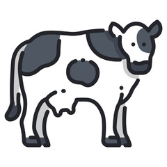 milk cow icon
