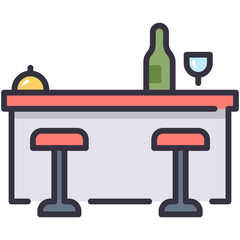 restaurants bar icon