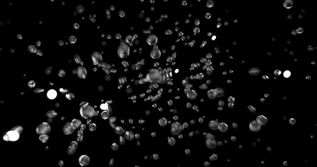 crystal balls amalgamation with gravity