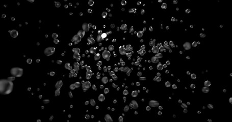 crystal balls amalgamation with gravity