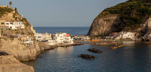 panorama of sant'angelo in ischia