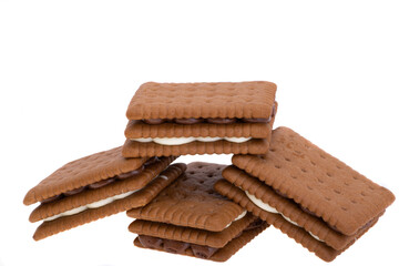 cookie sandwich isolated