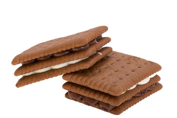 cookie sandwich isolated