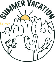 Logo for website, travel company, camping, recreation