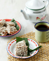 Ongol Ongol is Wset Java Traditional Snack, Made from Sago Flour and Brown Sugar