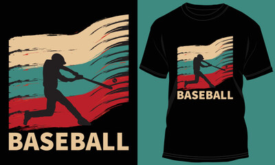 Baseball T-shirt Design Vector Illustration