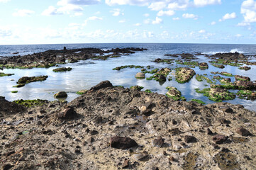 秋田県・黄金崎海岸の絶景