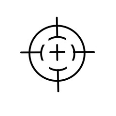 target icon vector