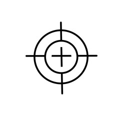 target icon vector