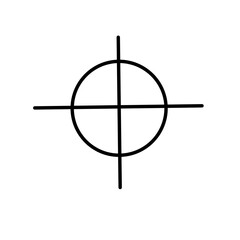 target icon vector