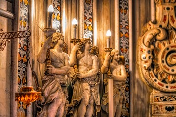 Obraz premium The Cathedral of Monreale, Sicily