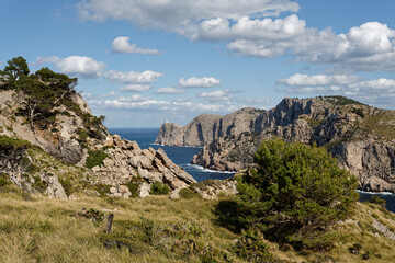 Fototapeta na wymiar Mallorca - Ausblick zum Cap de Formentor
