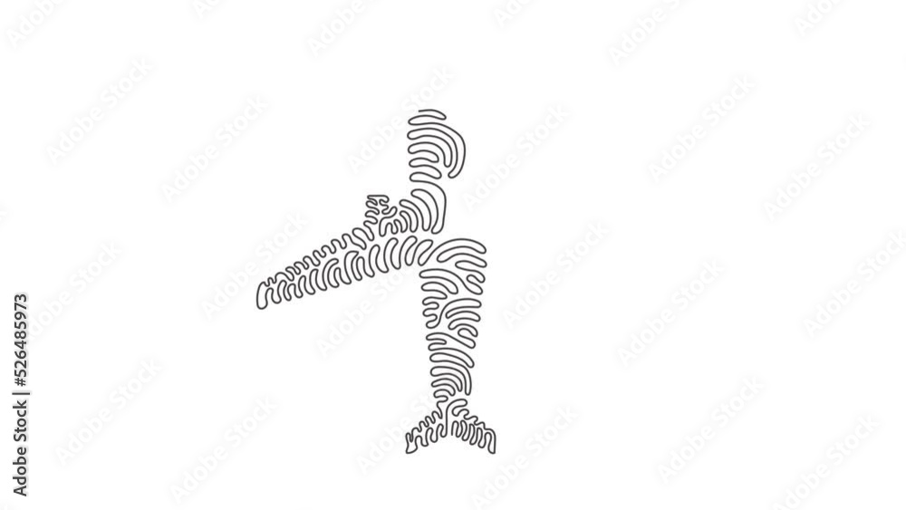 Poster animated self drawing of continuous line draw plane icon airplane travel transportation. outline fig