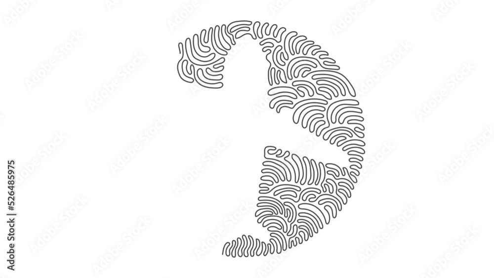 Poster animated self drawing of continuous line draw plane icon airplane travel transportation. outline fig
