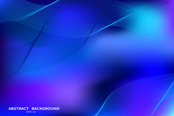 abstract blue wave background. blurred blue background. lines background