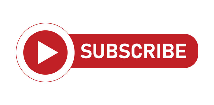 YouTube Channel Subscribe Button Template Design