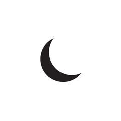 Fototapeta na wymiar Moon and stars vector icon , night icon.