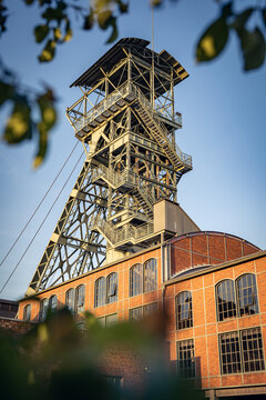 F&ouml;rderturm der Zeche Zollern in Dortmund