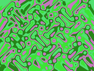 Abstract and contemporary wrapping paper design