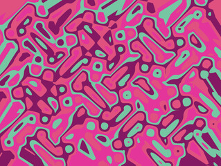 Abstract and contemporary wrapping paper design