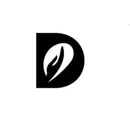 Premium Letter D Love for Branding, Company, and Other