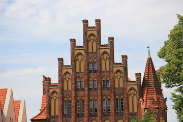 Fototapeta na wymiar Alstadt von Lübeck