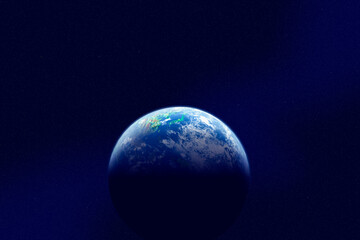 Obraz na płótnie Canvas earth planet world global universe worldwide