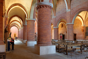 Abbazia di Morimondo, Italia, Morimondo abbey, Italy 