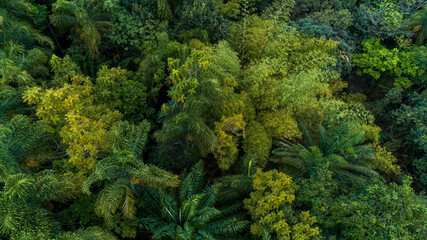 Aerial view of the Morogoro rock garden in  Tanzania