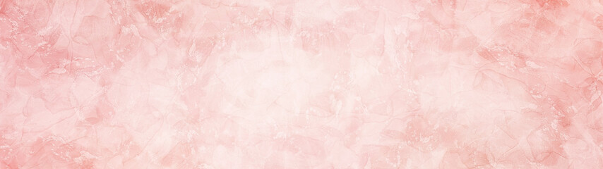 Fototapeta premium Creative Artistic Pastel Pink Abstract Panorama Wide Background