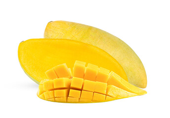mango isolated on white