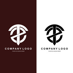 TZ or ZT Font Logo, T and Z Letter Icon Vector, Company Brand Design Illustration, Sticker, Screen Printing
