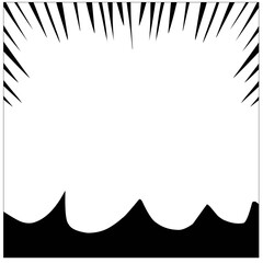 Shock effect, Shock cartoon effect, Comic effect, Light effects, Vector format