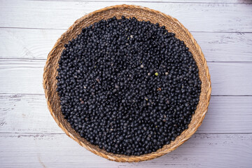 healthy food delicious grain black beans