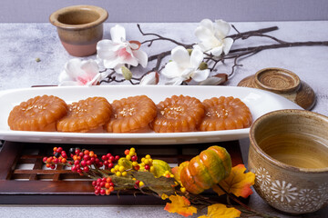 Korean holiday food delicious snack Yakgwa