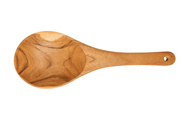 Wooden kitchenware. Utensil spatula with wood grain texture.