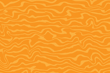 Orange Wave Lines Pattern Abstract Background. Modern Banner. Wallpaper. Frame. Vector Illustration