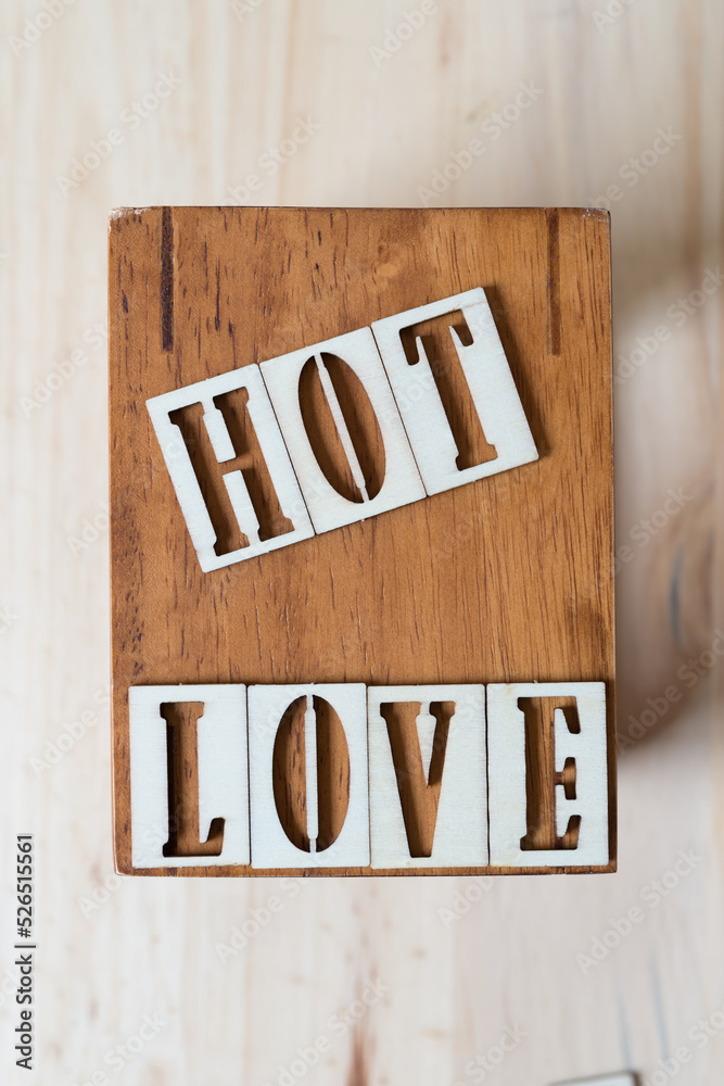 Sticker hot love